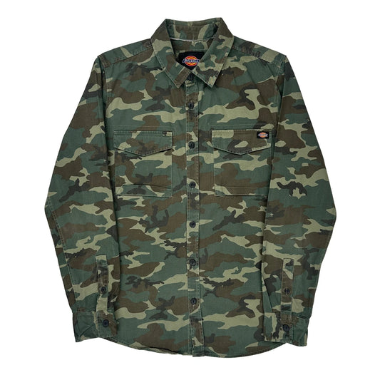 Vintage Dickies Camo Shirt - Large Camo Cotton