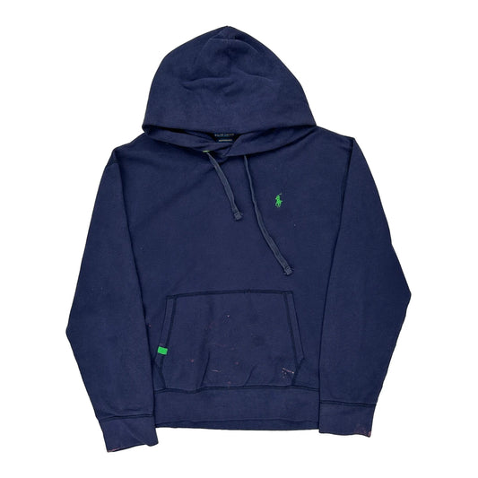 Polo By Ralph Lauren Hoodie - Large Navy Cotton