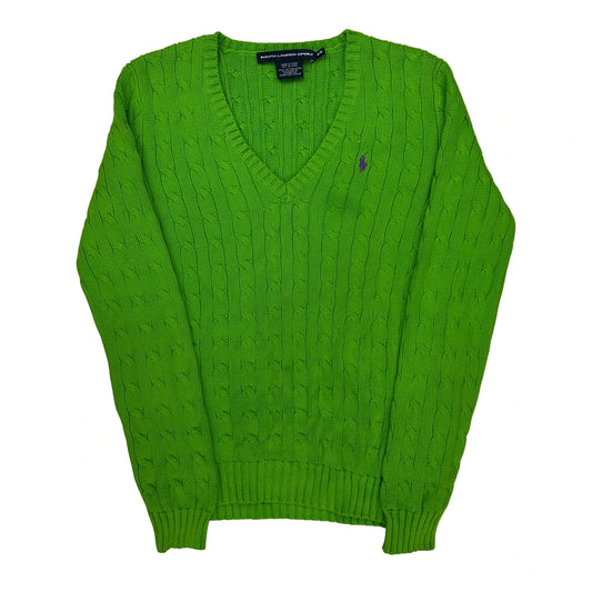 Ralph Lauren Sport Sweater - Medium Green Cotton