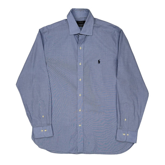 Polo By Ralph Lauren Shirt - Large Blue Cotton