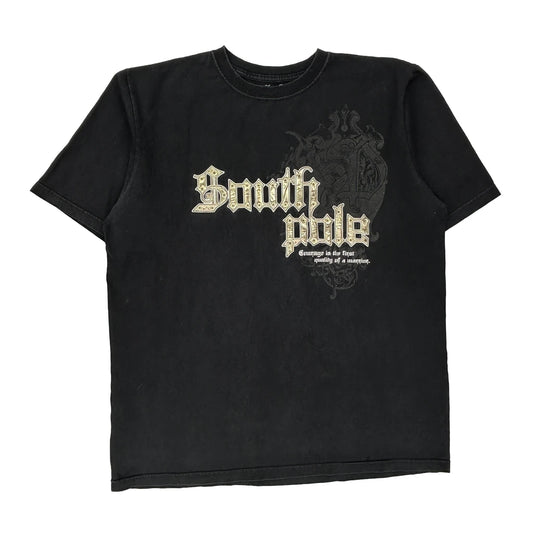 Southpole T-Shirt - XL Black Cotton