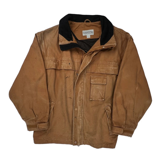 Dakota Jacket - XL Brown Cotton