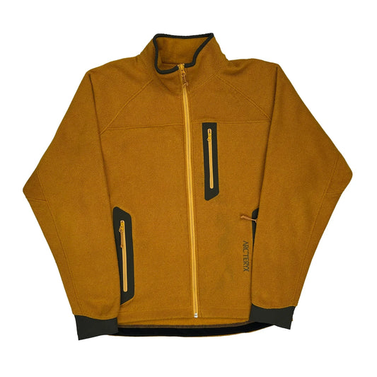 Arc''Teryx Fleece Jacket - Medium Orange Polyester