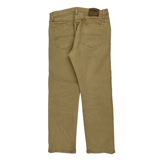 Wrangler Jeans - 32W 29L Beige Cotton