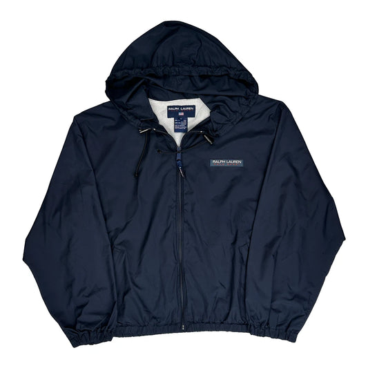 Polo Sport Ralph Lauren USA Flag Graphic Windbreaker - Medium Navy Polyester