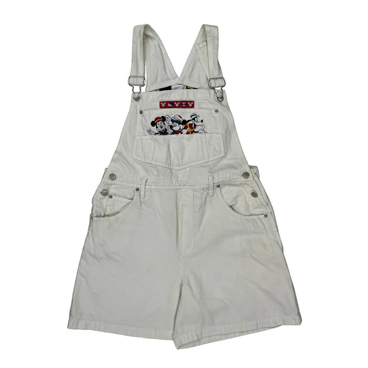 Disney Dungarees - Medium White Cotton