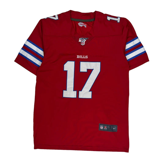 Vintage Buffalo Bills Nike Football Jersey - Small Red Polyester