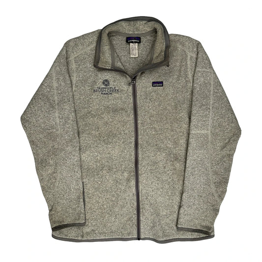 Patagonia Fleece Jacket - XL Grey Polyester