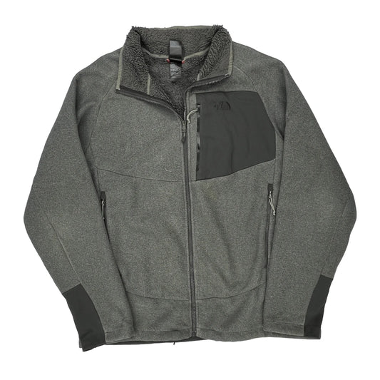 The North Face Fleece Jacket - XL Grey Polyester