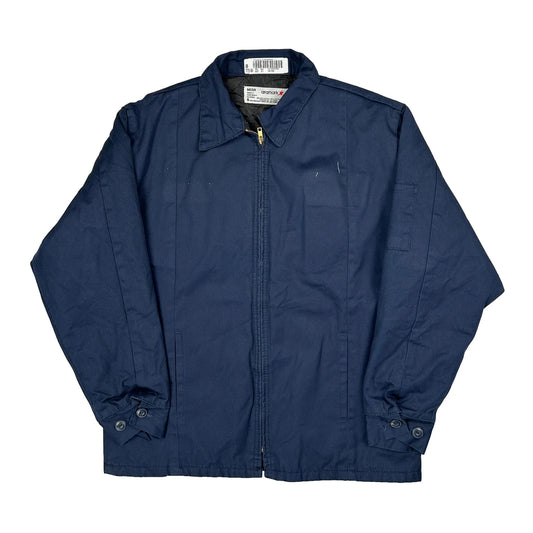 Aramark Workwear Jacket - Medium Navy Polyester Blend