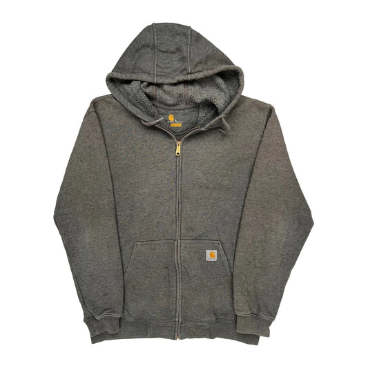 Original Fit Carhartt Hoodie - Large Grey Cotton Blend