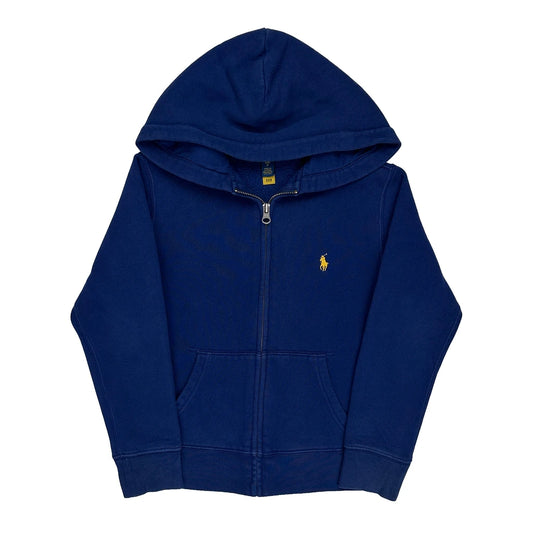 Age 8 Polo By Ralph Lauren Hoodie - Small Blue Cotton