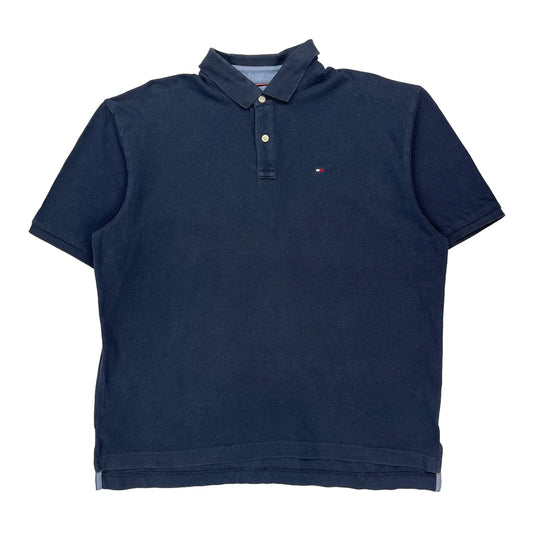 Tommy Hilfiger Polo Shirt - XL Navy Cotton