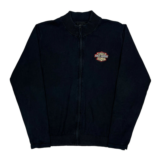 Harley Davidson Museum Harley Davidson Zip Up - 2XL Black Cotton
