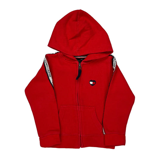 Age 4 Tommy Hilfiger Hoodie - XS Red Cotton