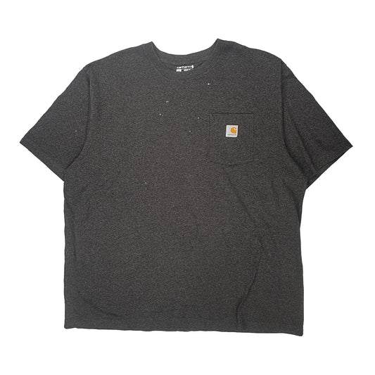Carhartt T-Shirt - 2XL Grey Cotton
