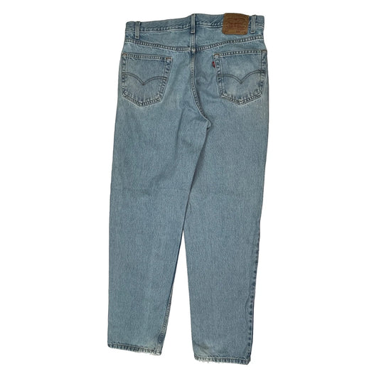 550 Levis Jeans - 36W 34L Light Wash Cotton