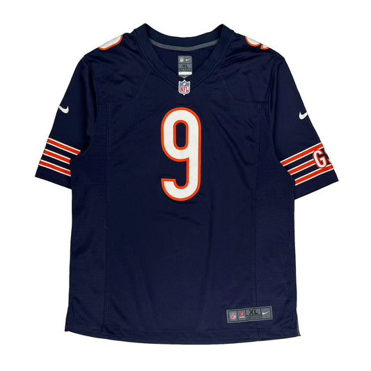 Vintage Chicago Bears Nike Football Jersey - XL Navy Polyester