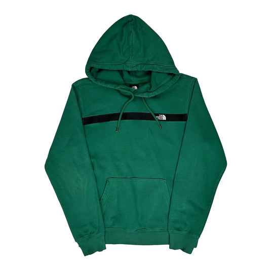 The North Face Hoodie - Small Green Cotton Blend