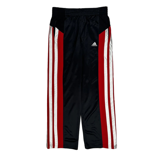 Adidas Striped Tracksuit - Medium Black Polyester