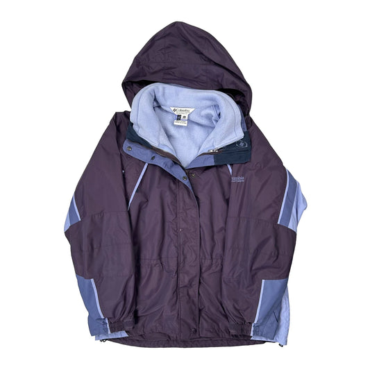 Vintage Columbia Ski Jacket - XL Purple Polyester