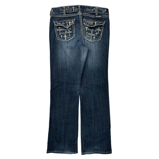 Believe Tuff Jeans - 34W 32L Dark Wash Denim