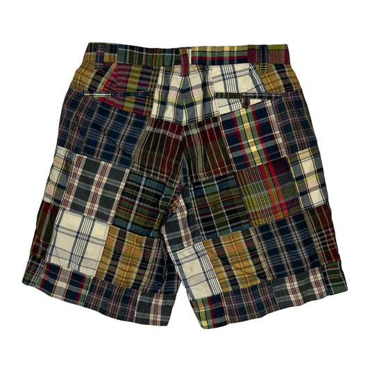 Polo By Ralph Lauren Checked Shorts - 32W 9L Multicoloured Cotton