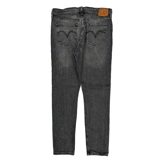 501 Levis Slim Fit Jeans - 31W UK 12 Grey Cotton
