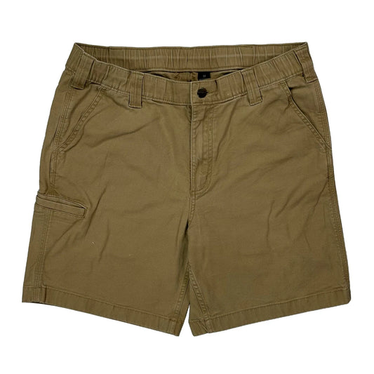 Carhartt Carpenter Shorts - 33W 11L Khaki Cotton
