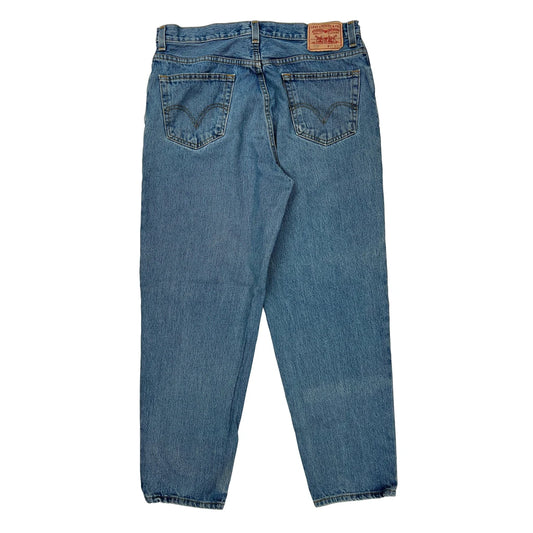 560 Levis Jeans - 36W 32L Blue Cotton