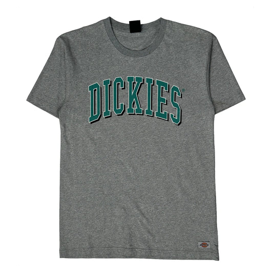 Vintage Dickies T-Shirt - Large Grey Cotton