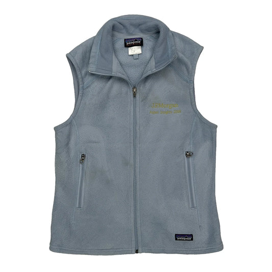Made In USA Patagonia Synchilla Vest - Medium Blue Polyester
