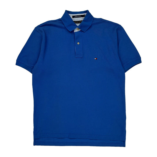 Tommy Hilfiger Polo Shirt - Medium Blue Cotton