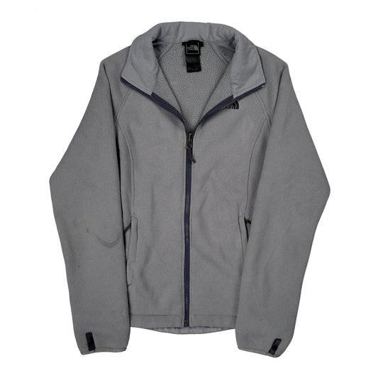 Vintage The North Face Fleece Jacket - Medium Grey Polyester