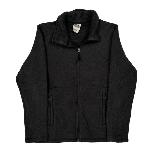 The North Face Fleece Jacket - Large Black Polyester