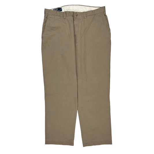 Polo By Ralph Lauren Chinos - 36W 30L Beige Cotton