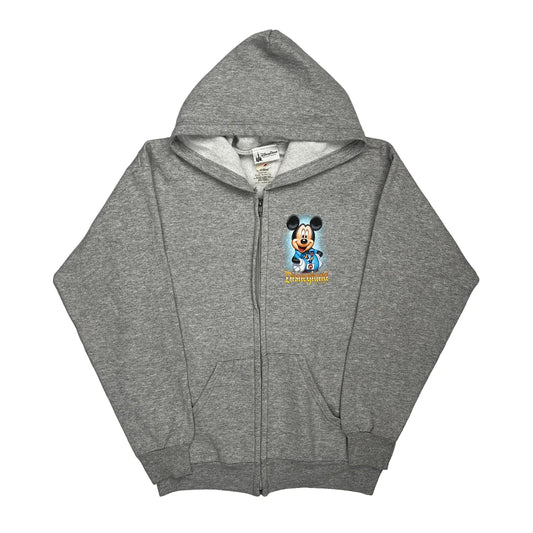 Youth Hanes Graphic Hoodie - XL Grey Cotton Blend