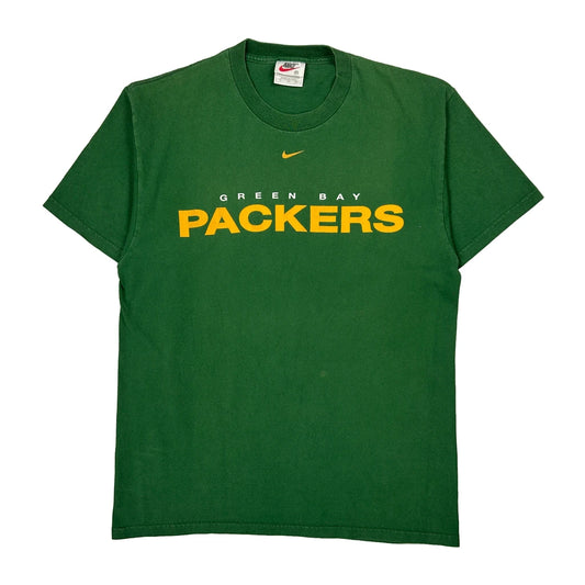 Made In USA Nike Nfl T-Shirt - Medium Green Cotton