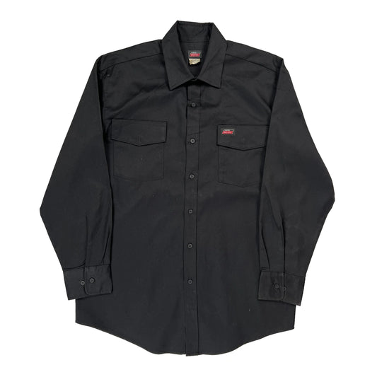 Dickies Shirt - Medium Black Cotton