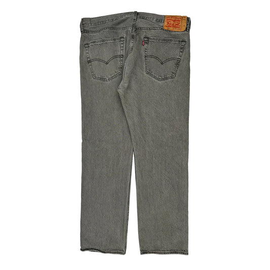 501 Levis Jeans - 36W 30L Grey Denim