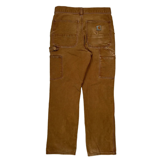 Carhartt Carpenter Trousers - 30W 30L Brown Cotton