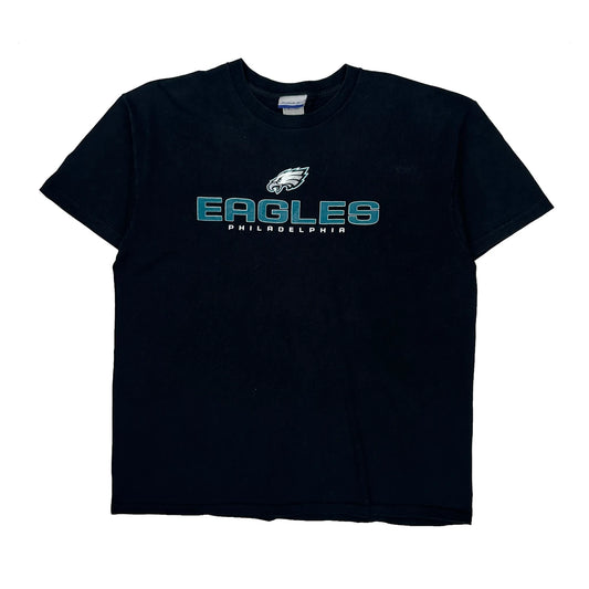 Philadelphia Eagles Reebok Nfl T-Shirt - XL Black Cotton