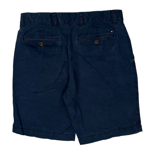Tommy Hilfiger Chino Shorts - 31W 9L Navy Cotton