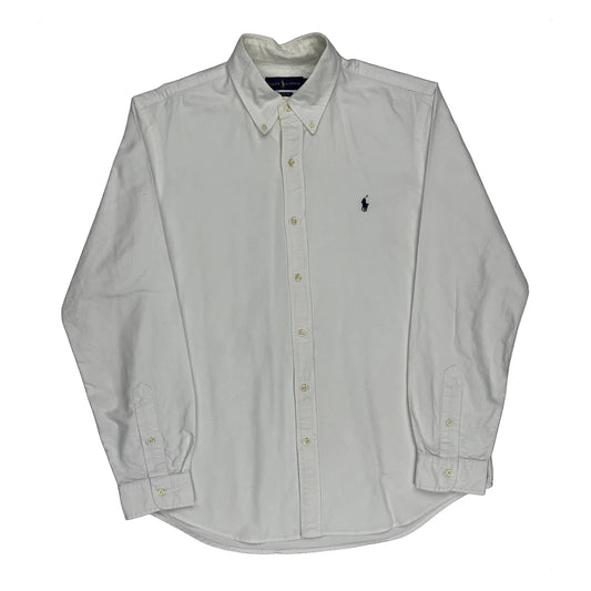 Ralph Lauren Shirt - Large White Cotton
