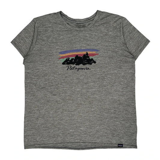 Patagonia T-Shirt - XL Grey Polyester Blend