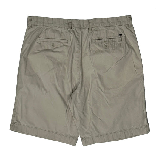 Tommy Hilfiger Chino Shorts - 36W 10L Beige Cotton