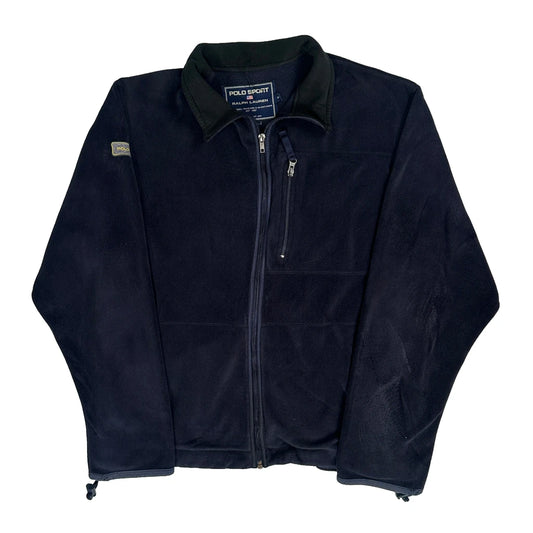 Polo Sport Fleece Jacket - Medium Navy Polyester