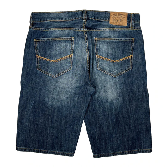 Vintage Ecko Unltd Denim Shorts - 38W 11L Blue Cotton