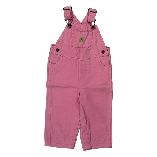 Age 18M Carhartt Overalls - 3XS Pink Cotton