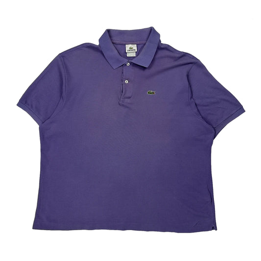 Lacoste Polo Shirt - 2XL Purple Cotton